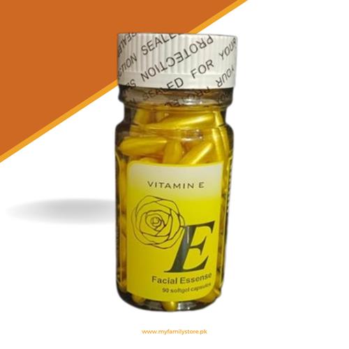 Vitamin E Capsules (90 Softgel Capsules) – Powerful Antioxidant for Healthy Skin and Hair