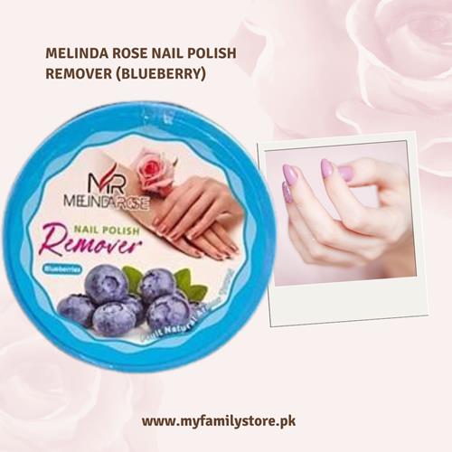 Melinda Rose Nail Polish Remover (Blueberry) – Refreshing & Effective