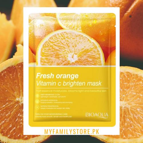 Fresh Orange Vitamin C Brightening Mask – Radiant, Glowing Skin